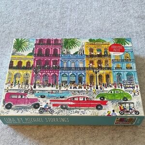 Cuba by Michael Storrings 1000 Piece Puzzle - Multicolor